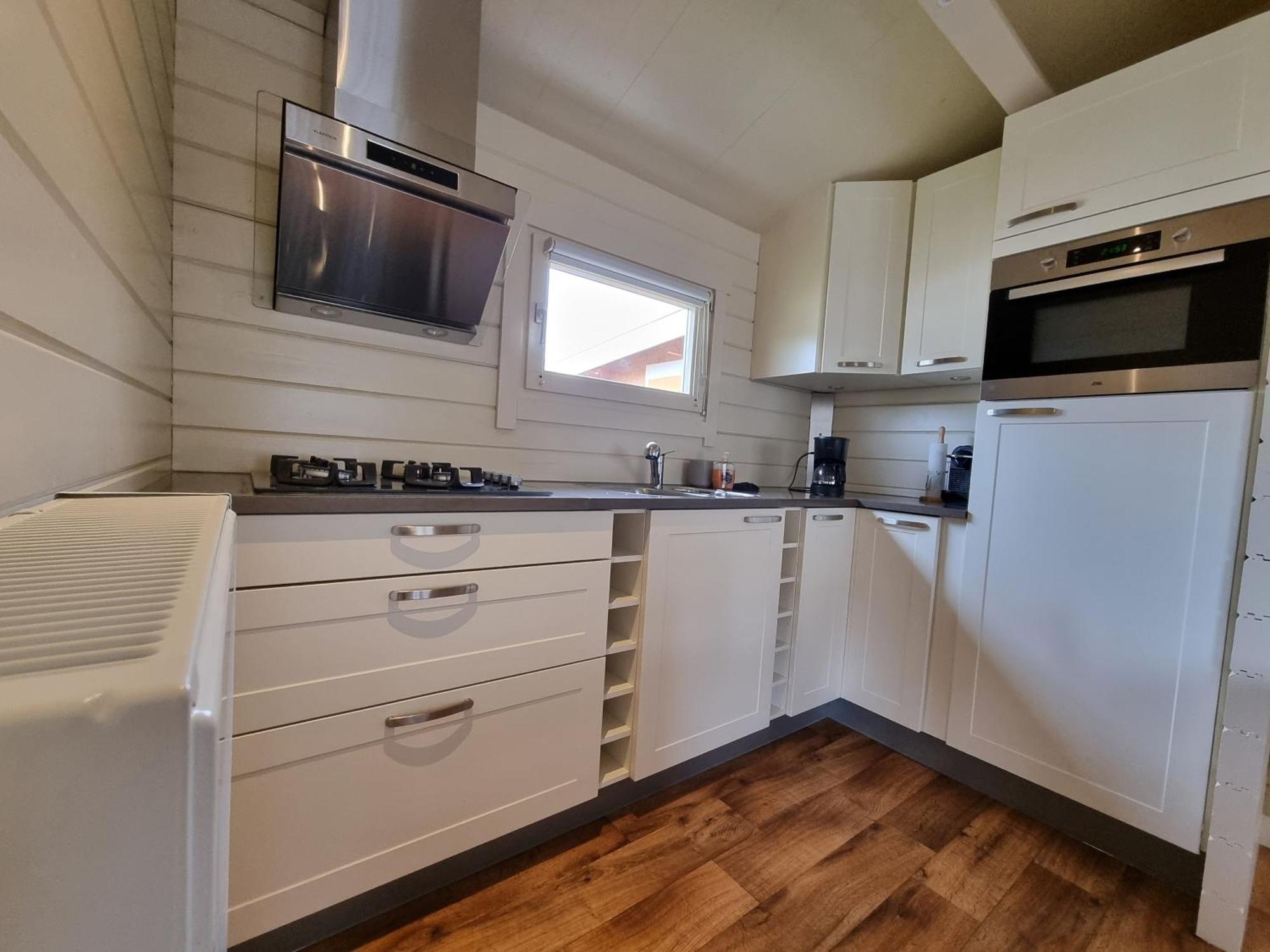 Nieuw - Luxe Blokhut Chalet In Bosrijke Omgeving 앵루 외부 사진